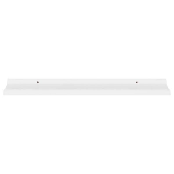 Prateleiras de parede 4 pcs 80x9x3 cm branco - Image 4