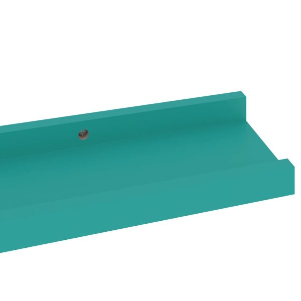 Prateleiras de parede 2 pcs 60x9x3 cm azul - Image 7