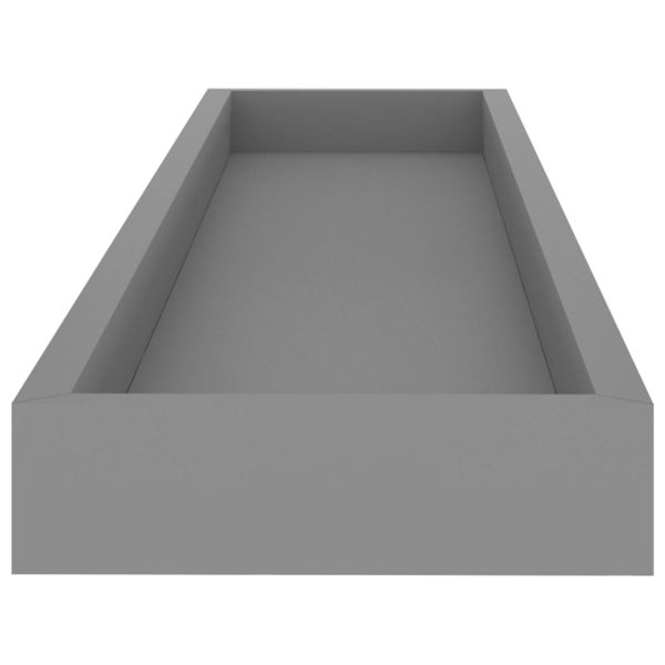 Prateleiras de parede Loggia 2 pcs 80x15x4 cm MDF azul - Image 6
