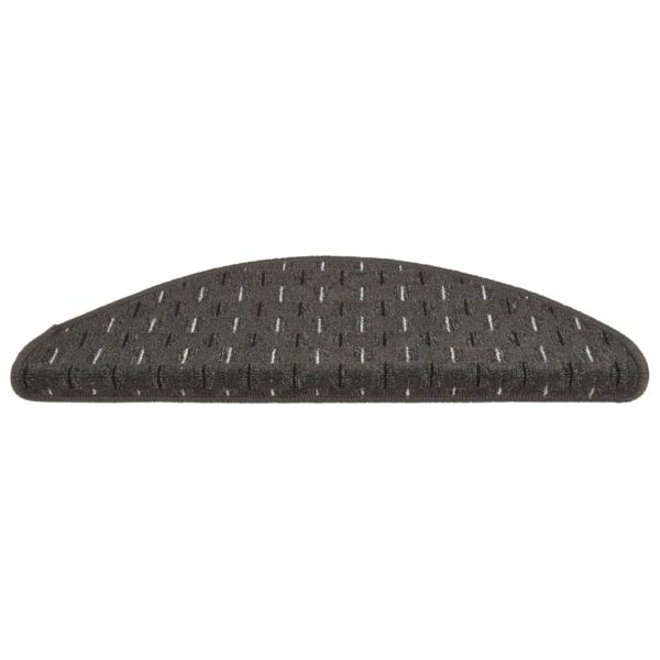 Tapete/carpete para degraus 15 pcs 65x21x4 cm antracite - Image 4