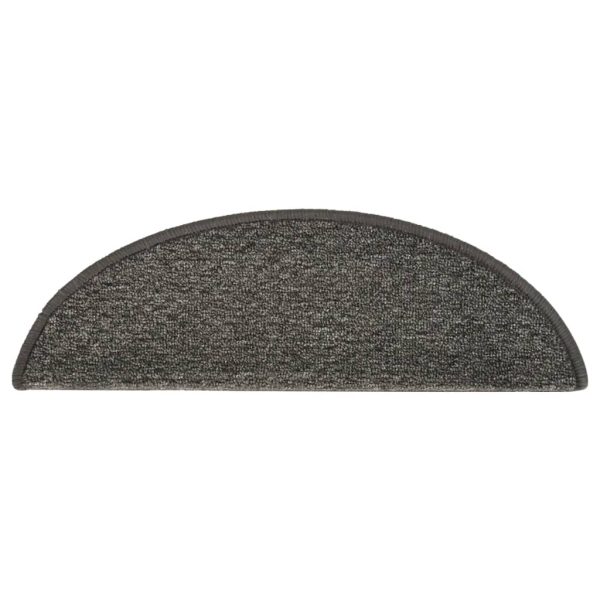 Tapete/carpete para degraus 15 pcs 56x17x3 cm antracite - Image 5
