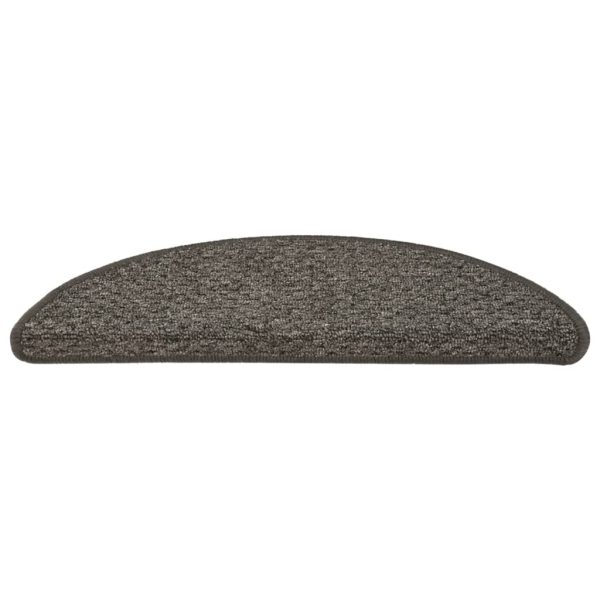 Tapete/carpete para degraus 15 pcs 56x17x3 cm antracite - Image 6