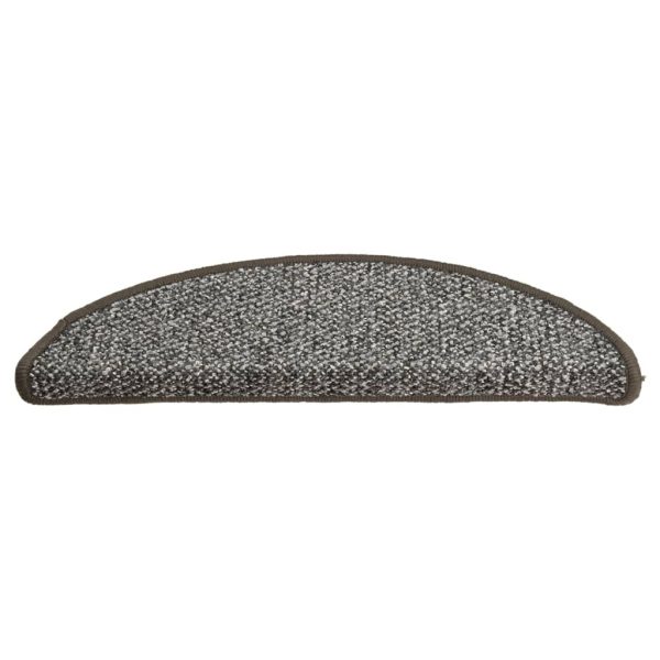 Tapete/carpete para degraus 15 pcs 56x17x3 cm antracite - Image 5
