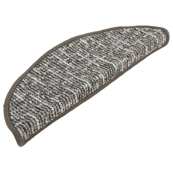 Tapete/carpete para degraus 15 pcs 65x21x4 cm antracite - Image 3
