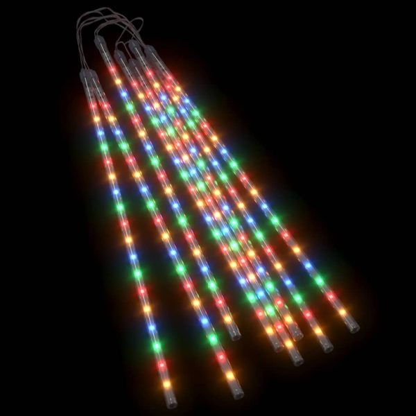 Luzes meteoro 8 pcs 50 cm 288 luzes LED int./ext. colorido - Image 2