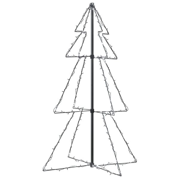Árvore de Natal em cone 160 LEDs 78x120 cm interior e exterior - Image 2