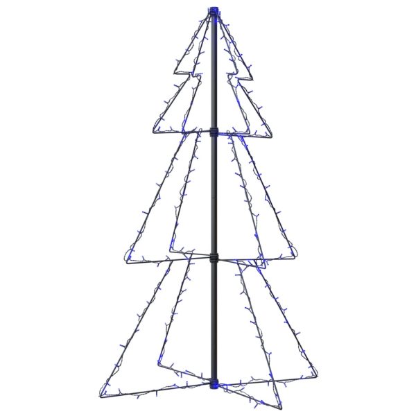 Árvore de Natal em cone 160 LEDs 78x120 cm interior e exterior - Image 2