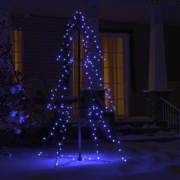 Árvore de Natal em cone 160 LEDs 78x120 cm interior e exterior - Image 3