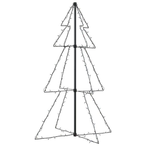 Árvore de Natal em cone 160 LEDs 78x120 cm interior e exterior - Image 5