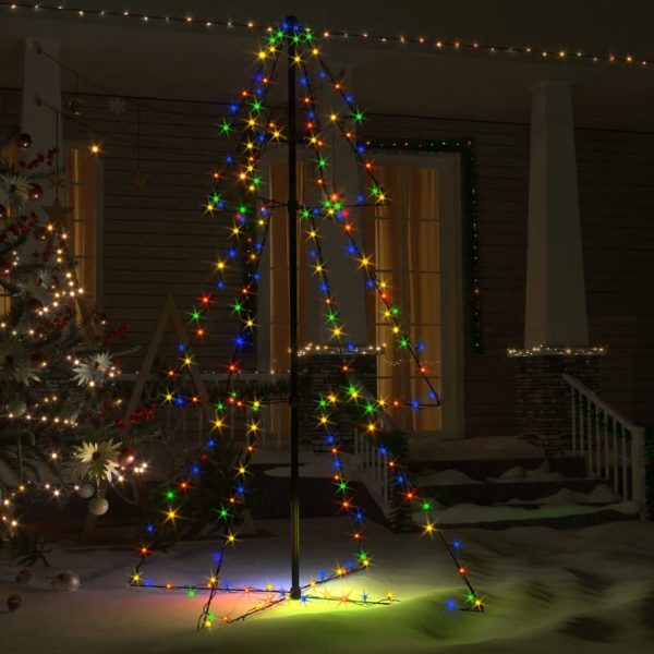 Árvore de Natal em cone 200 LEDs 98x150 cm interior e exterior - Image 3