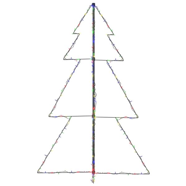 Árvore de Natal em cone 200 LEDs 98x150 cm interior e exterior - Image 5