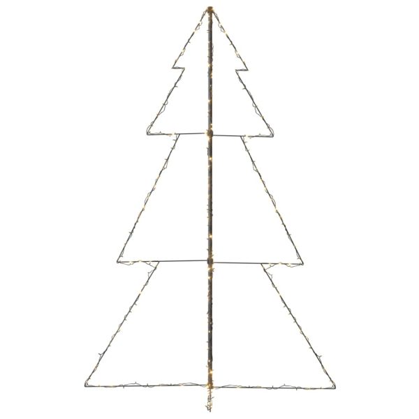 Árvore de Natal em cone 240 LEDs 118x180 cm interior e exterior - Image 6
