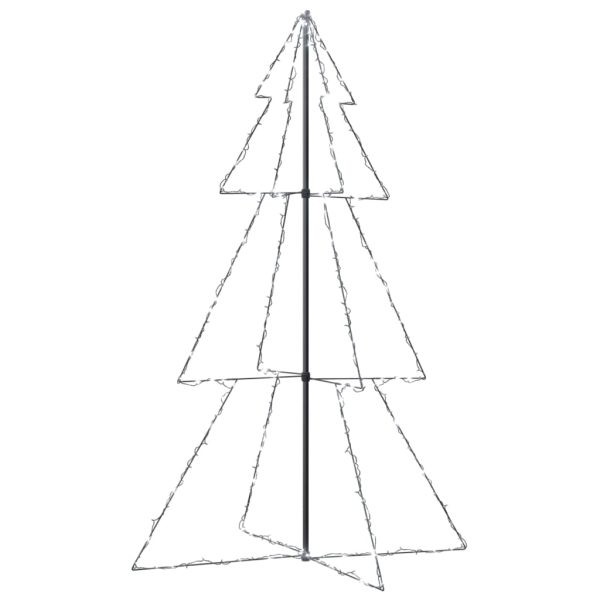 Árvore de Natal em cone 240 LEDs 118x180 cm interior e exterior - Image 2