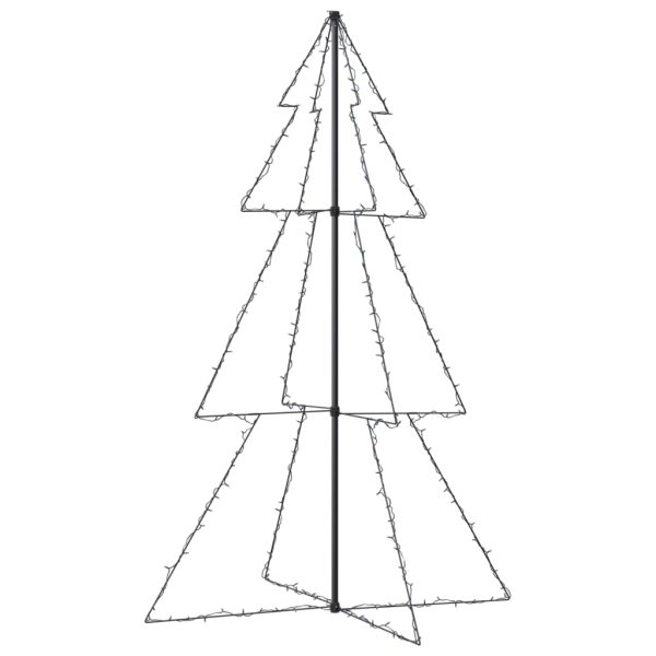 Árvore de Natal em cone 240 LEDs 118x180 cm interior e exterior - Image 5