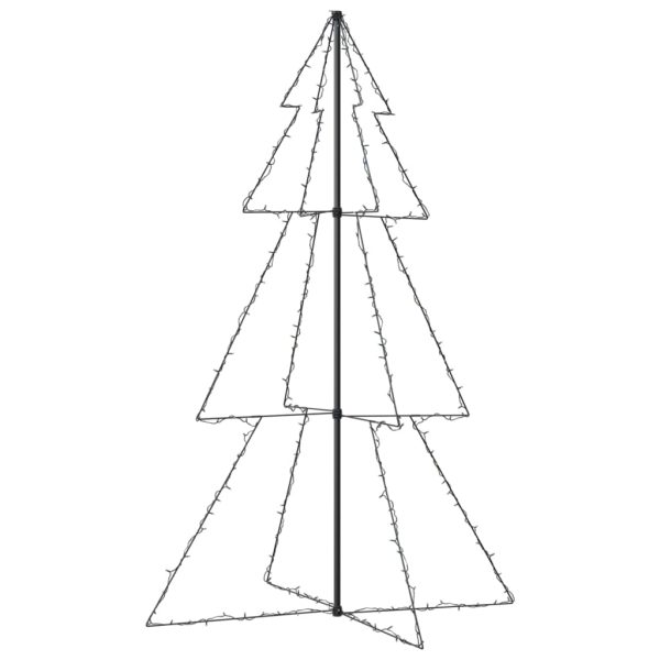 Árvore de Natal em cone 240 LEDs 118x180 cm interior e exterior - Image 5