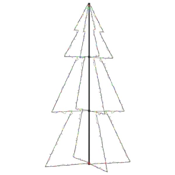 Árvore de Natal em cone 300 LEDs 120x220 cm interior e exterior - Image 2