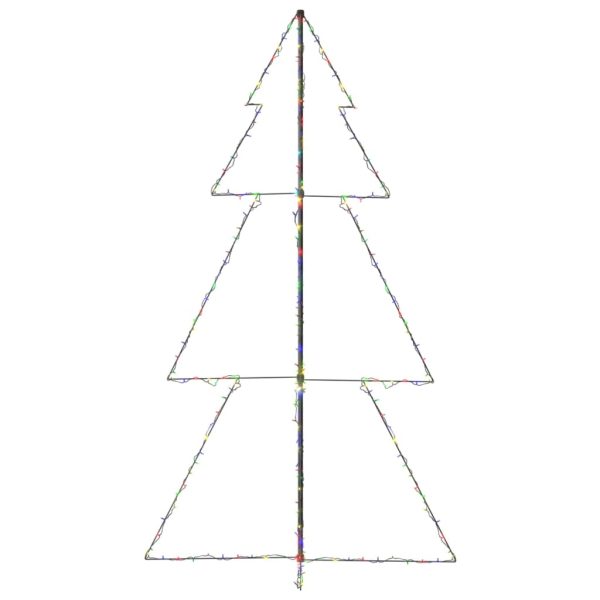 Árvore de Natal em cone 300 LEDs 120x220 cm interior e exterior - Image 5