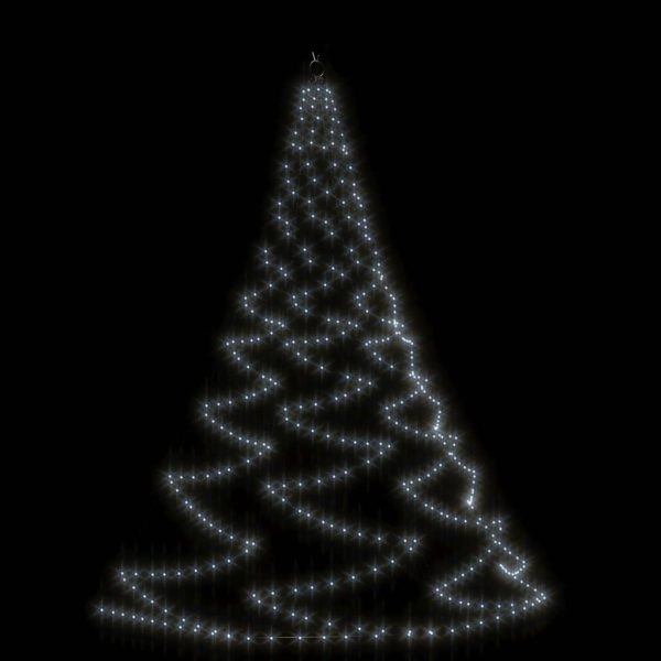 Árvore de Natal parede 260 luzes LED 3 m int/ext branco frio - Image 2