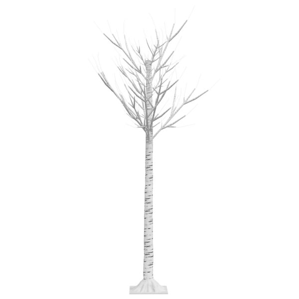 Árvore de Natal 140 LEDs salgueiro int./ext. 1,5m branco quente - Image 5