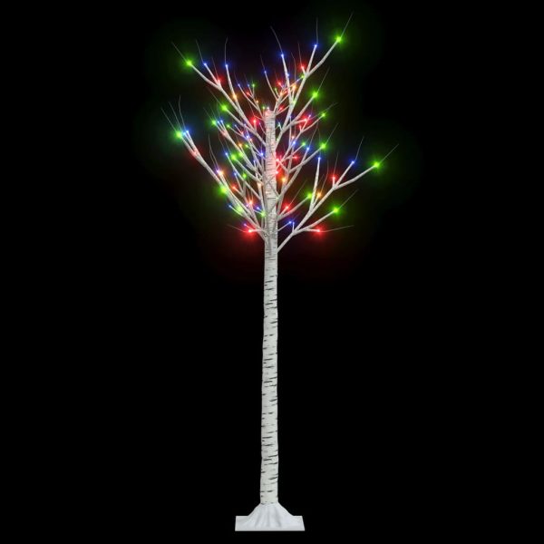 Árvore de Natal 140 LEDs salgueiro int./ext. 1,5m colorido - Image 2