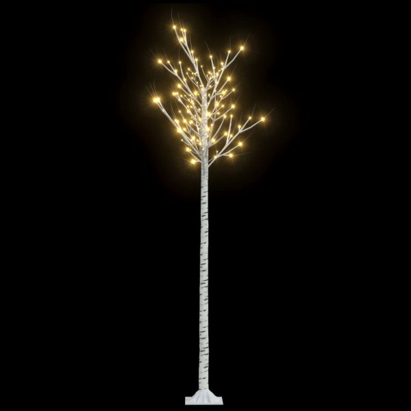 Árvore de Natal 200 LEDs salgueiro int./ext. 2,2m branco quente - Image 2