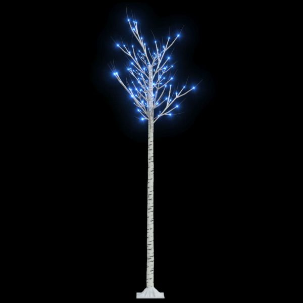 Árvore de Natal 200 LEDs salgueiro int./ext. 2,2m azul - Image 2