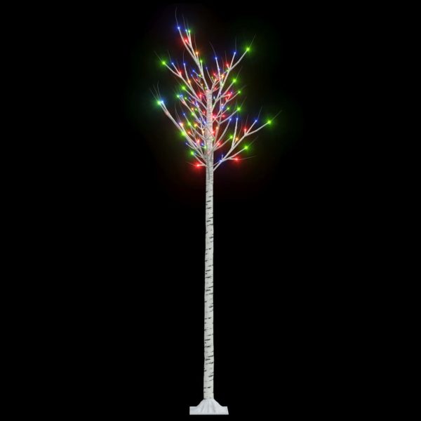 Árvore de Natal 200 LEDs salgueiro int./ext. 2,2m colorido - Image 2