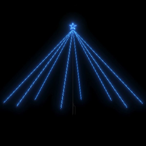 Iluminação p/ árvore de Natal int/ext 576 LEDs 3,6 m azul - Image 2