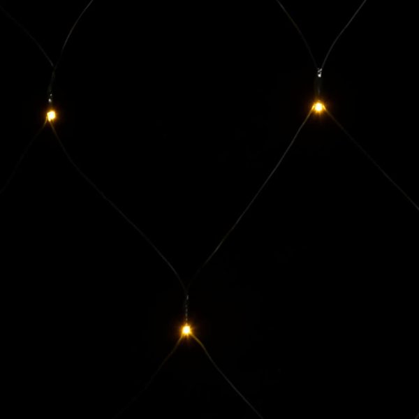 Rede luzes de natal 3x2 m 204 luzes LED int/ext branco quente - Image 5