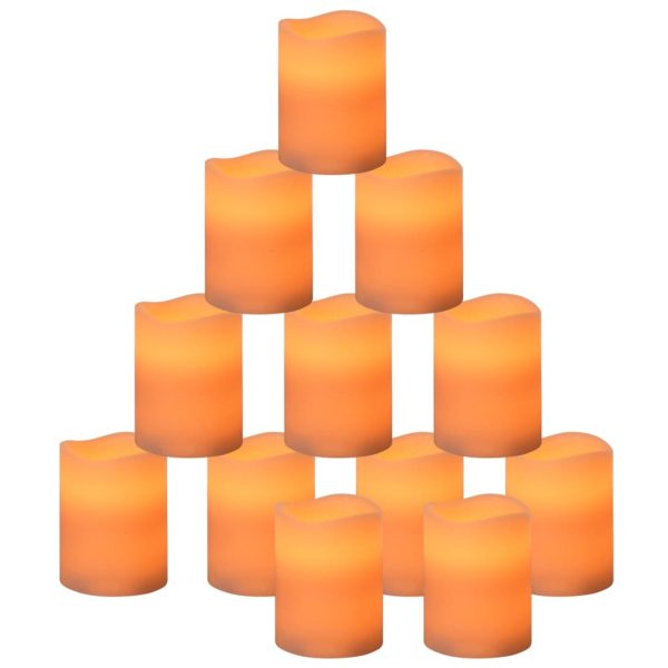 Velas LED sem chama 24 pcs c/ controlo remoto branco quente - Image 3