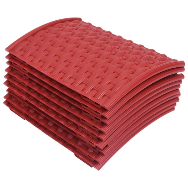 Saia para árvore de Natal Ø65x19,5 cm vermelho - Image 4