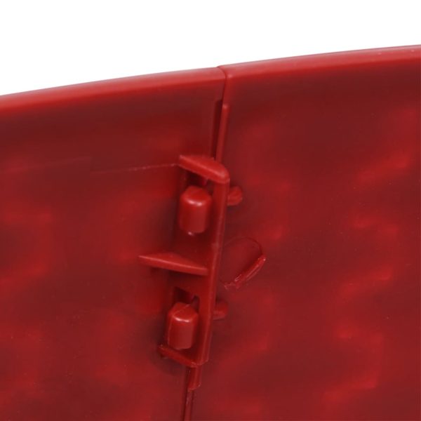 Saia para árvore de Natal Ø65x19,5 cm vermelho - Image 6