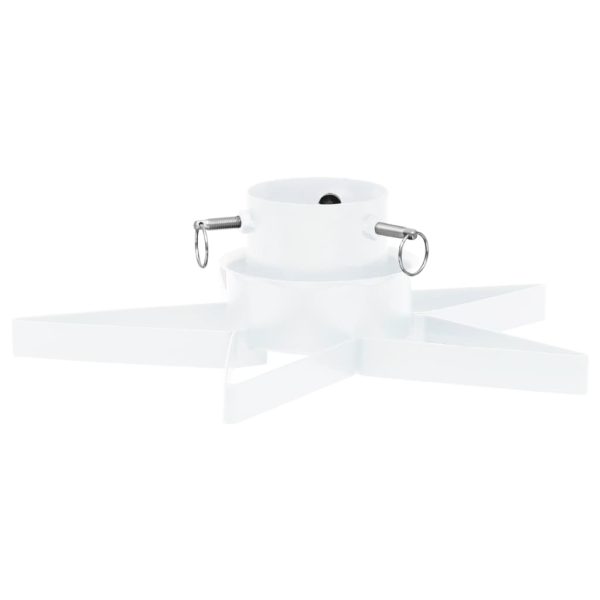 Suporte para árvore de Natal 47x47x13,5 cm branco - Image 3