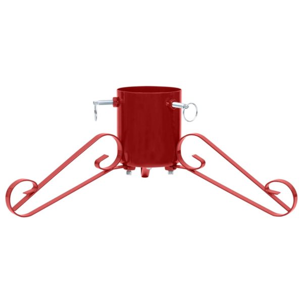 Suporte para árvore de Natal 58x58x21 cm vermelho - Image 2