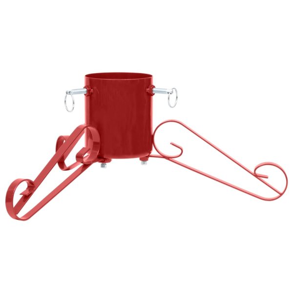 Suporte para árvore de Natal 58x58x21 cm vermelho - Image 4