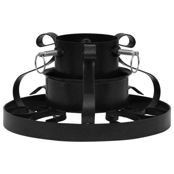 Suporte para árvore de Natal 29x29x15,5 cm preto - Image 2
