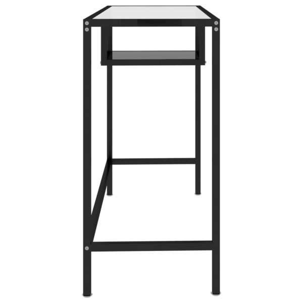 Mesa de computador vidro 100x36x74 cm preto - Image 4