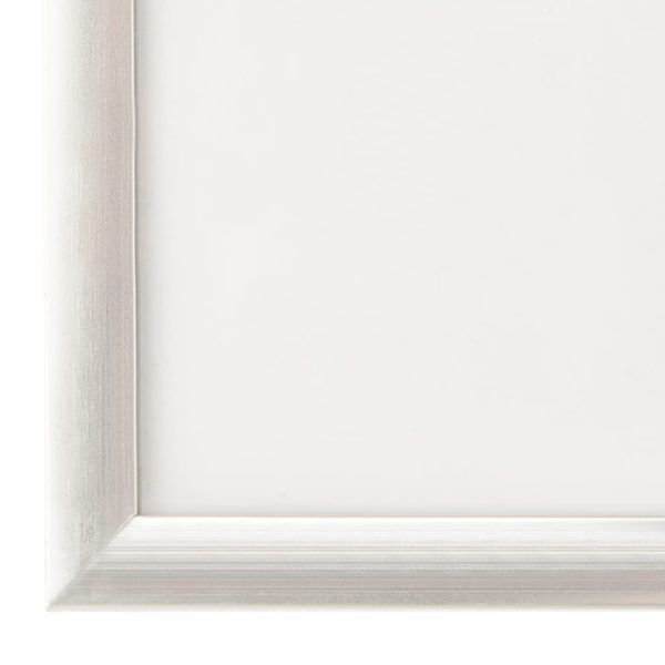 Molduras para parede ou mesa 5 pcs 50x70 cm MDF prateado - Image 7