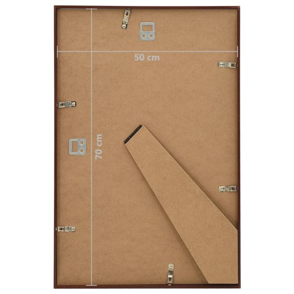 Molduras para parede ou mesa 5 pcs 50x70 cm MDF cor bronze - Image 8