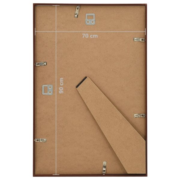 Molduras para parede ou mesa 5 pcs 70x90 cm MDF cor bronze - Image 8