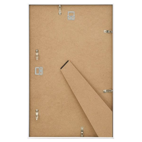 Molduras para parede ou mesa 5 pcs 13x18 cm MDF branco - Image 6