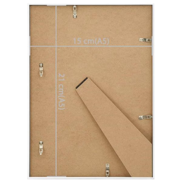 Molduras para mesa 3 pcs 15x21 cm MDF branco - Image 8