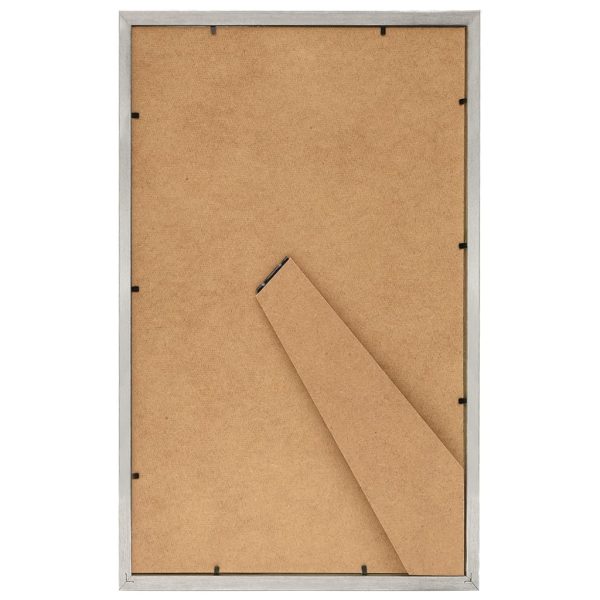 Molduras para mesa 3 pcs 13x18 cm MDF prateado - Image 5