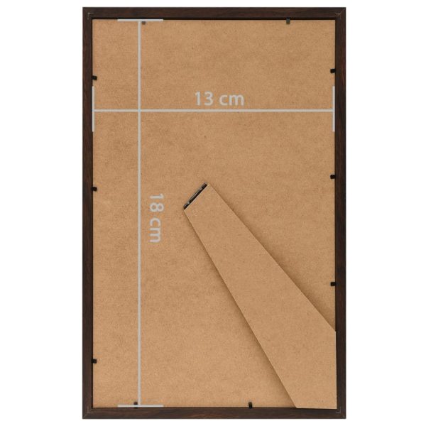Molduras para mesa 3 pcs 13x18 cm MDF preto - Image 8