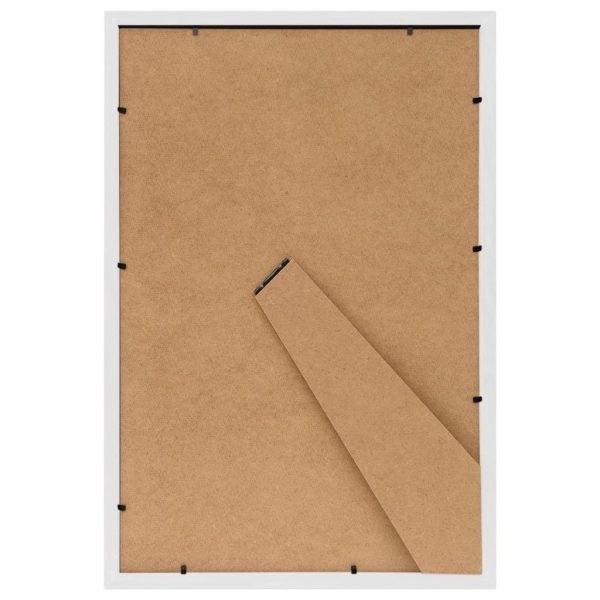 Molduras para mesa 3 pcs 10x15 cm MDF branco - Image 5