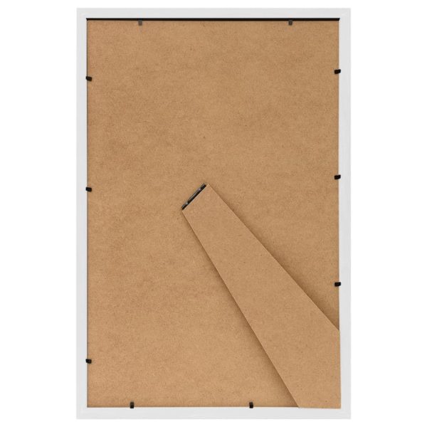Molduras para mesa 3 pcs 21x29,7 cm MDF branco - Image 5