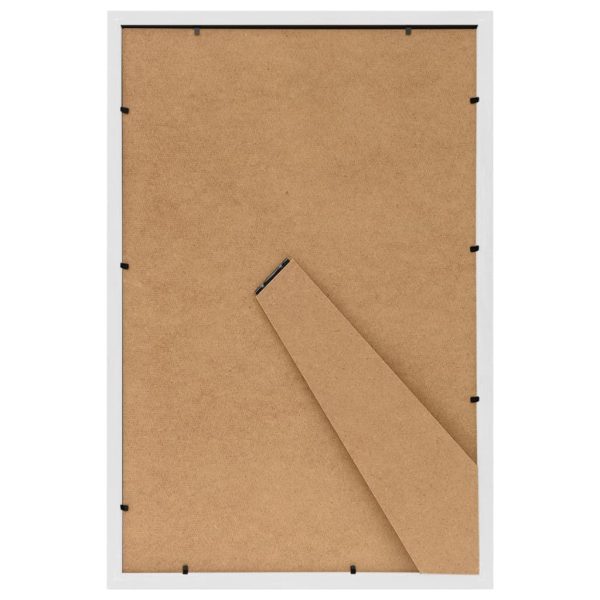 Molduras para mesa 5 pcs 21x29,7 cm MDF branco - Image 5