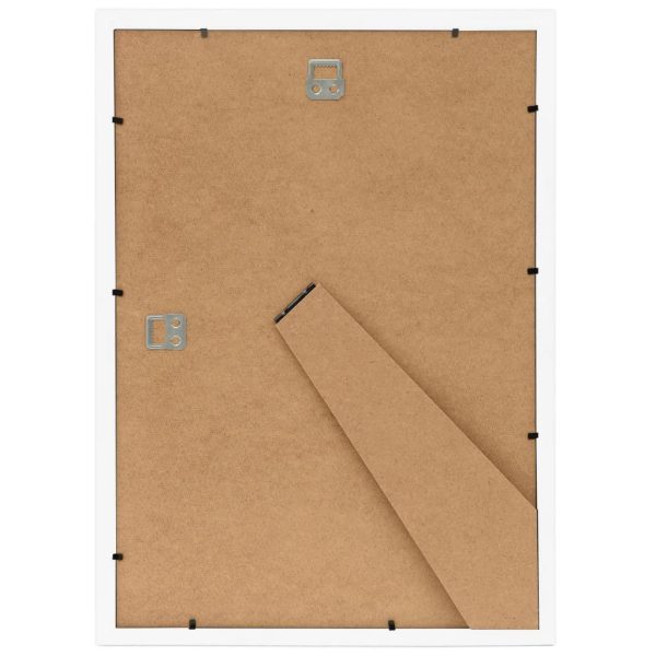 Molduras para parede ou mesa 5 pcs 59,4x84 cm MDF branco - Image 5