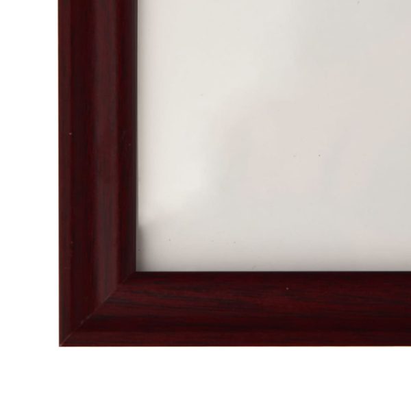 Molduras para parede ou mesa 3 pcs 59,4x84 cm vermelho-escuro - Image 5
