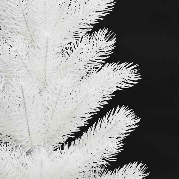 Árvore Natal artificial pré-iluminada c/ bolas 90 cm branco - Image 4